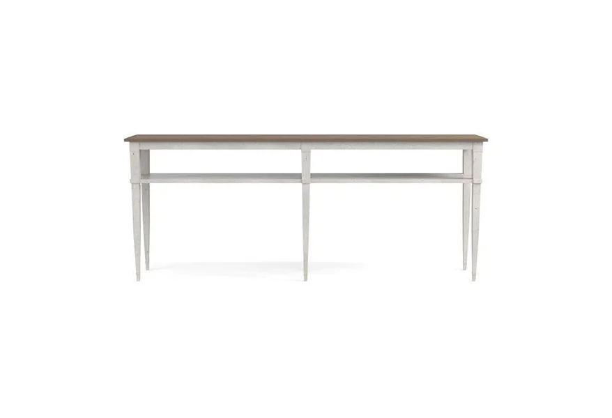 Bella Console Table by Bassett at Esprit Decor Home Furnishings